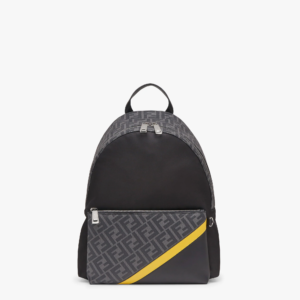 FENDI Baguette Black leather bag