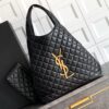 YSL ICARE MAXI SHOPPING BAG IN QUILTED LAMBSKIN