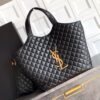 YSL ICARE MAXI SHOPPING BAG IN QUILTED LAMBSKIN