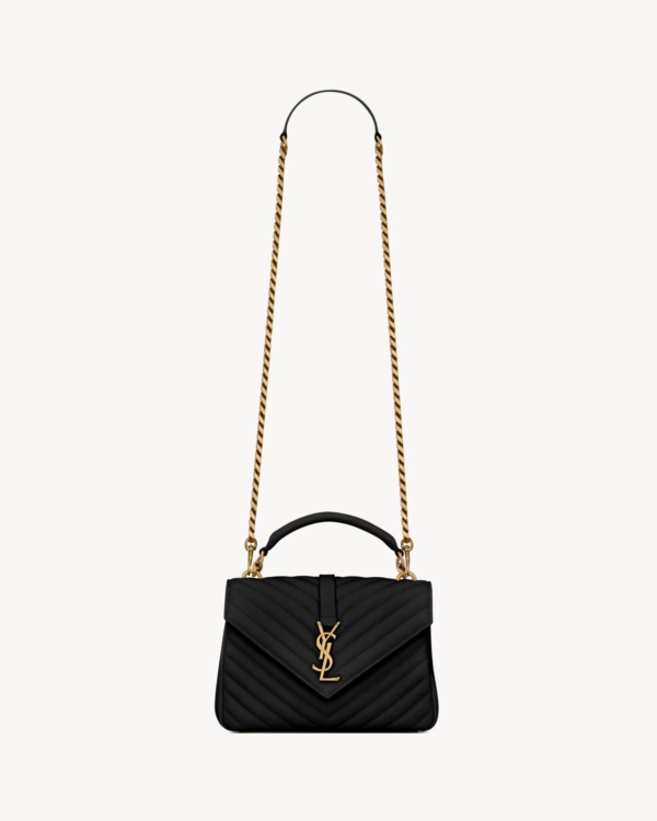 YSL COLLÈGE MEDIUM IN QUILTED LEATHER