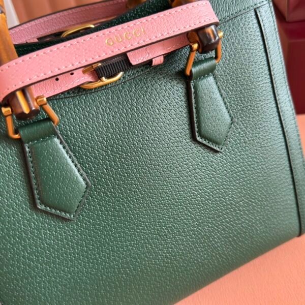 GUCCI DIANA series medium bamboo tote bag