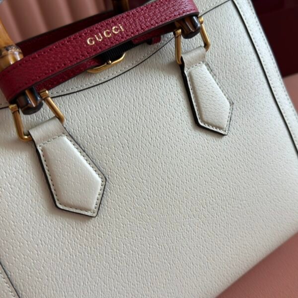 GUCCI DIANA series medium bamboo tote bag