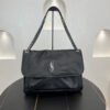NIKI OVERSIZED IN GRAINED LAMBSKIN